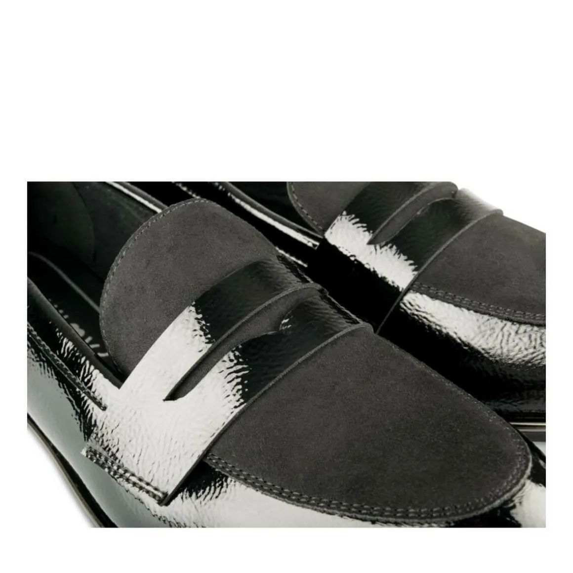 Mocassins ZWART