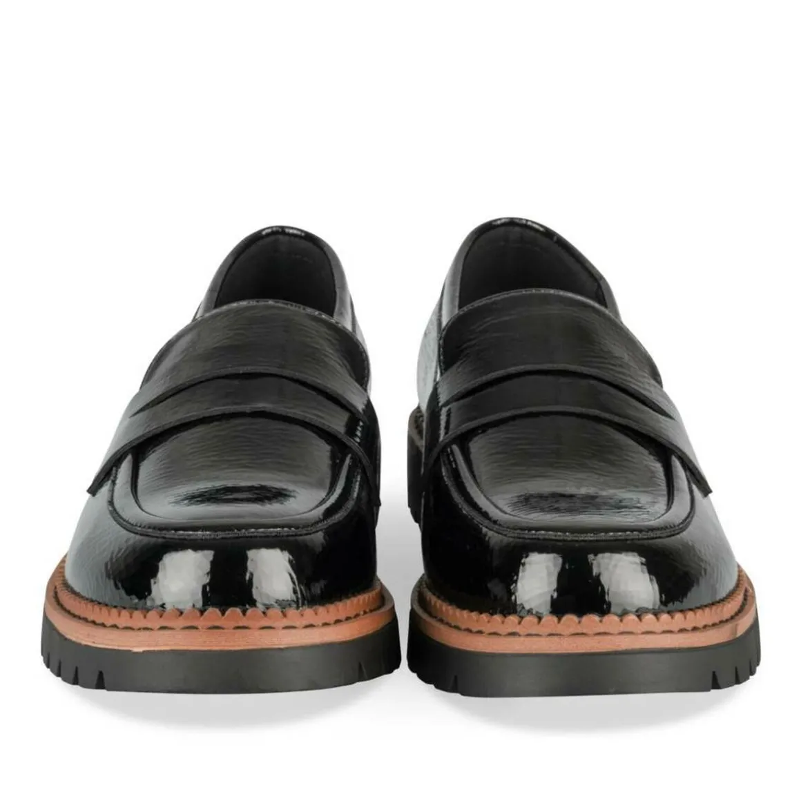 Mocassins ZWART