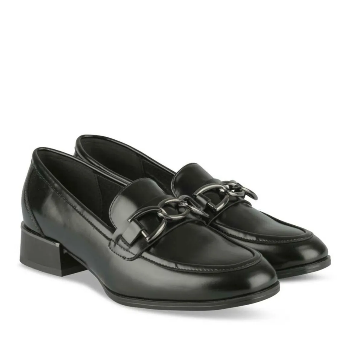Mocassins ZWART