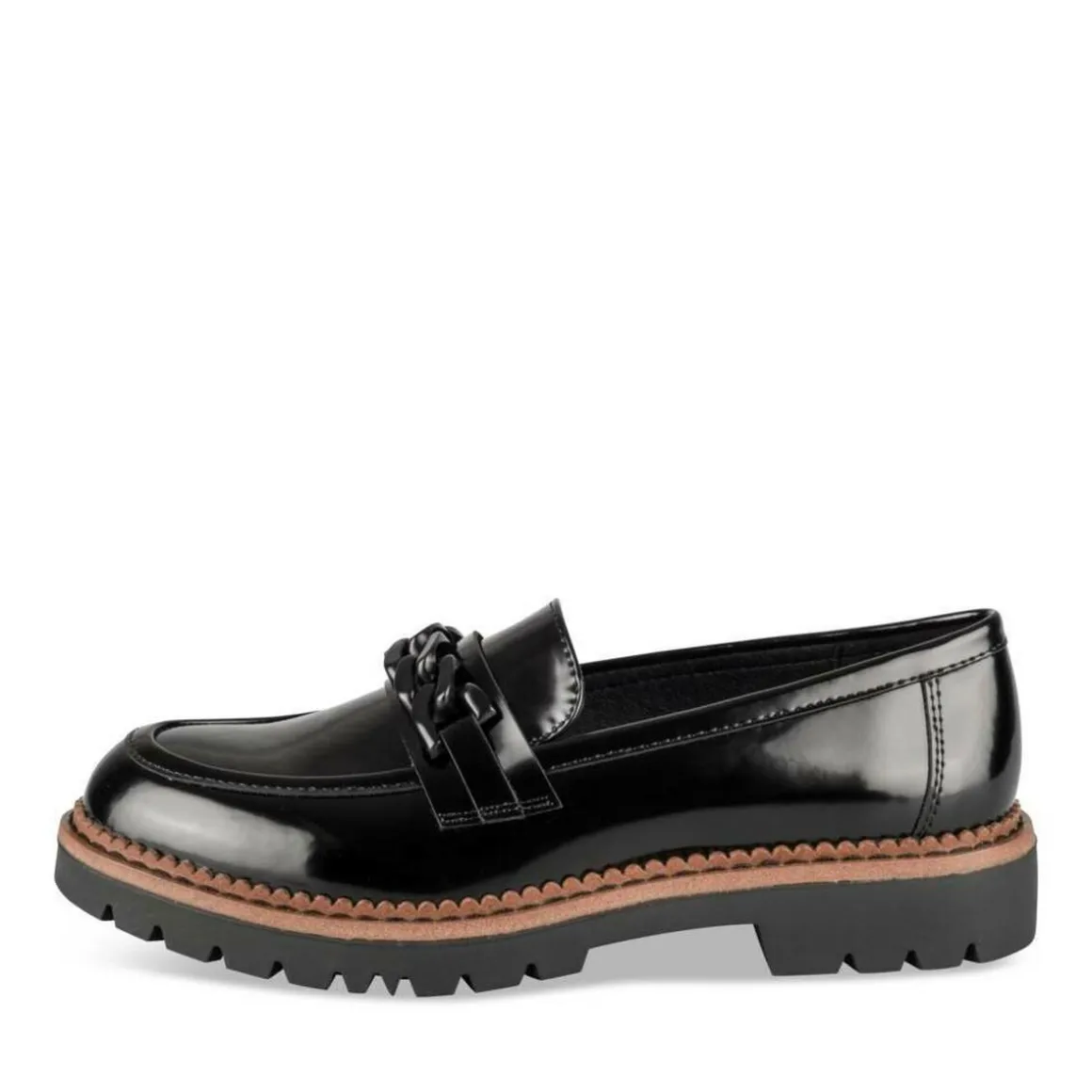 Mocassins ZWART
