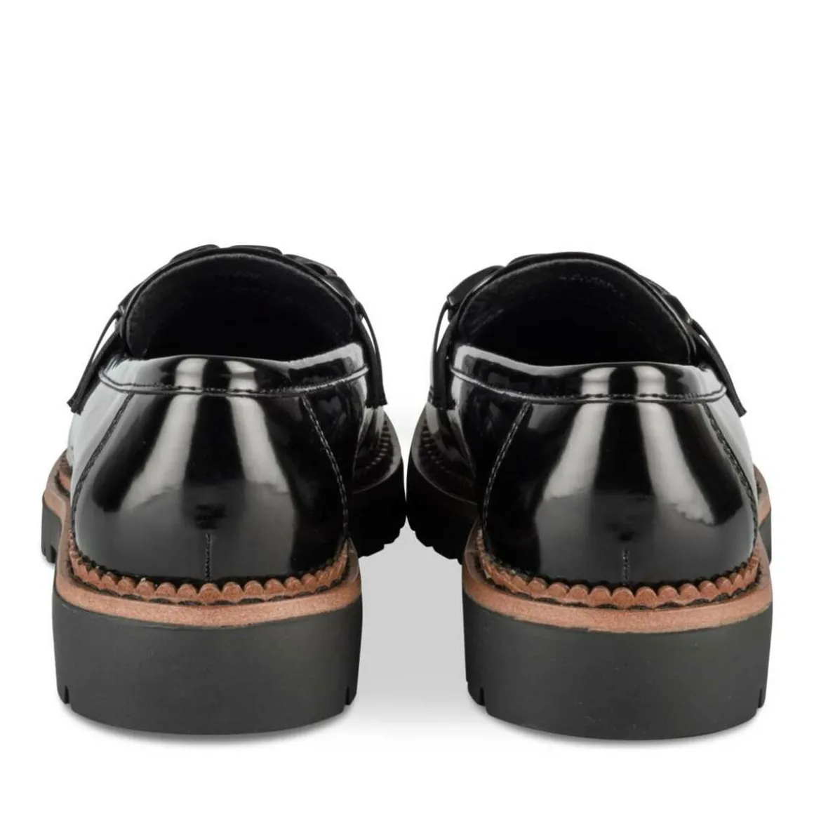 Mocassins ZWART