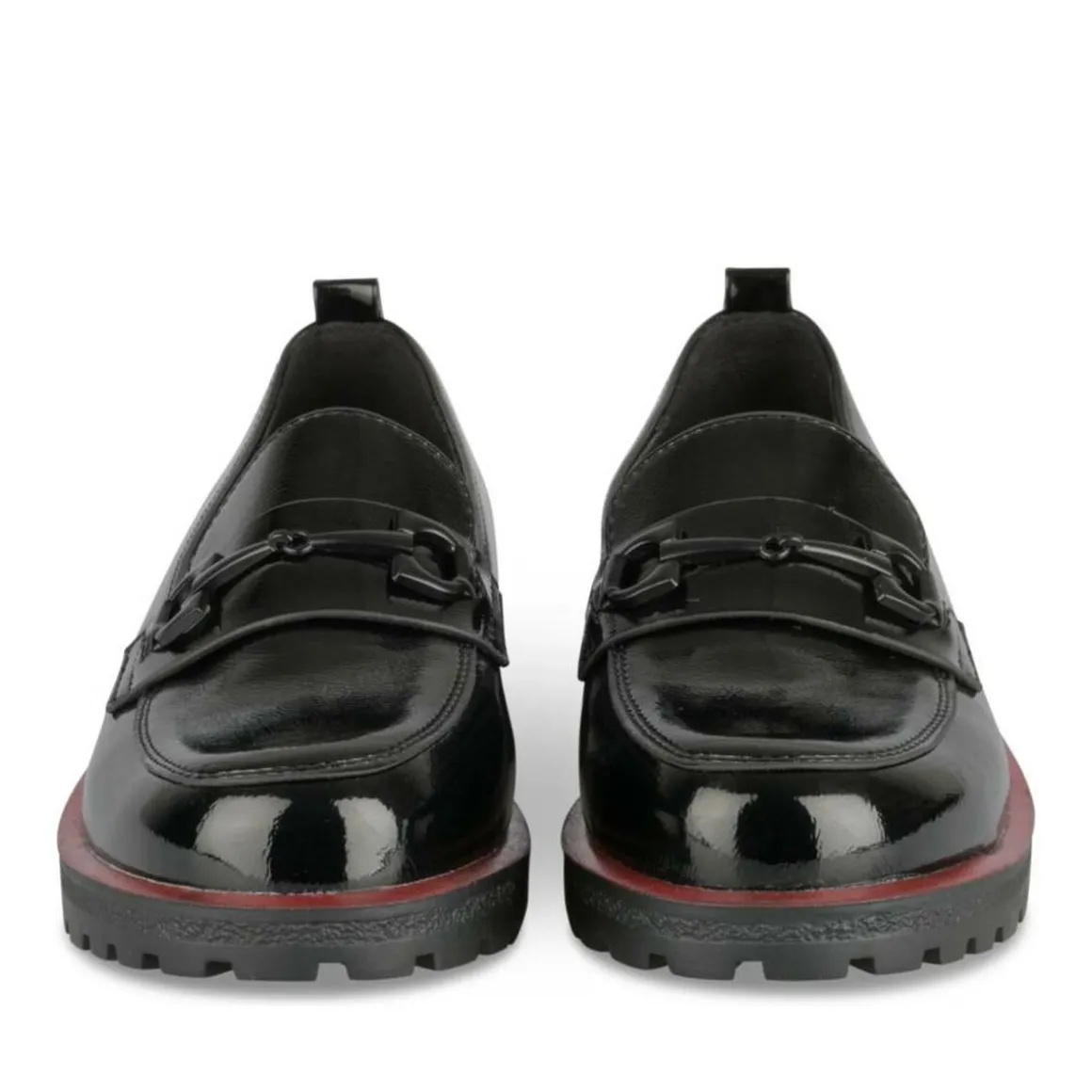 Mocassins ZWART