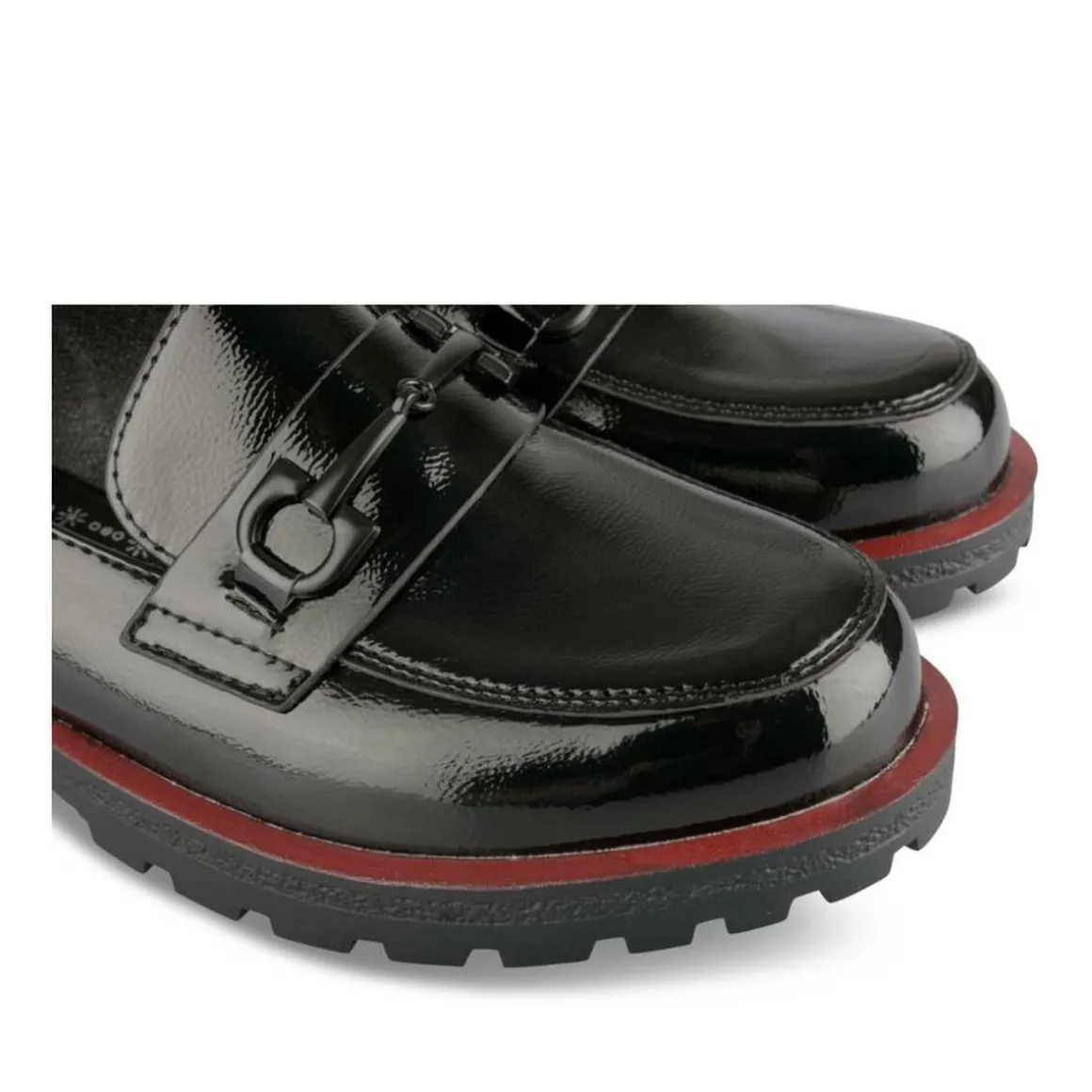 Mocassins ZWART