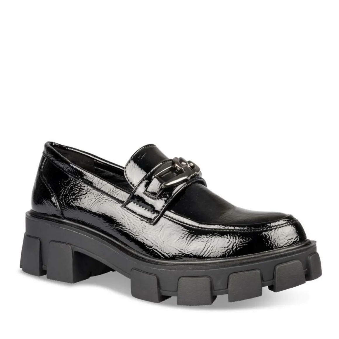 Mocassins ZWART