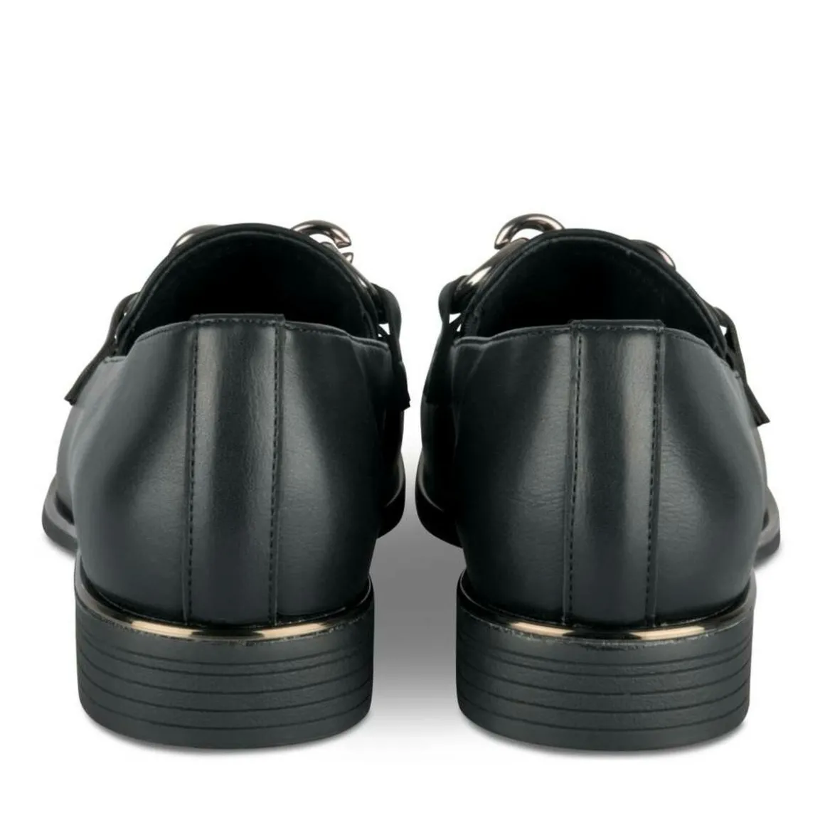 Mocassins ZWART