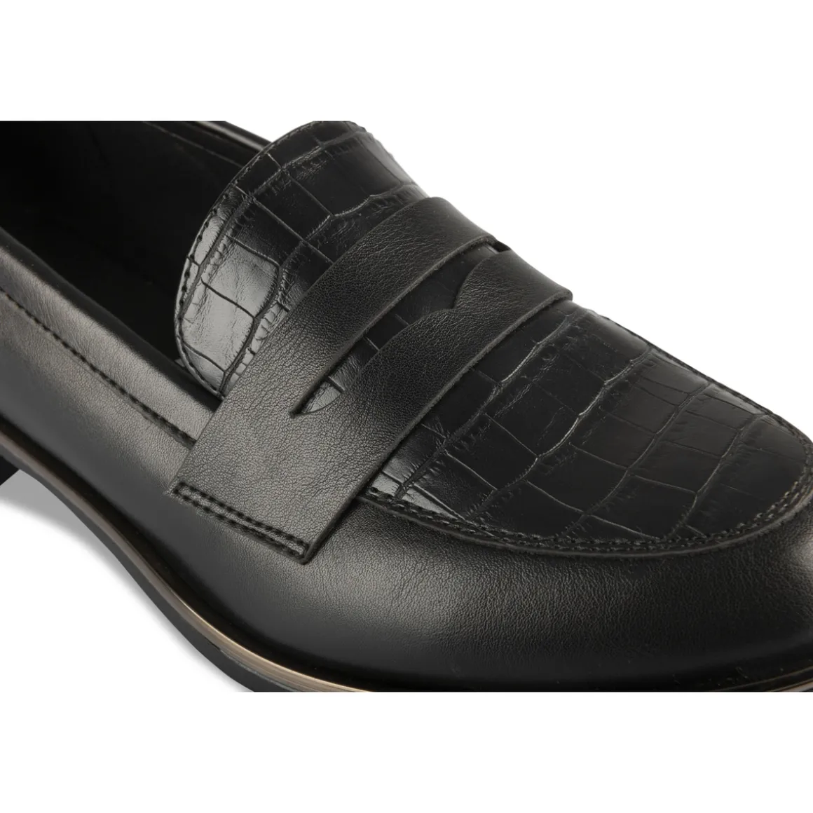 Mocassins ZWART