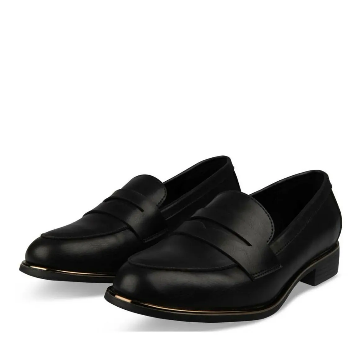 Mocassins ZWART