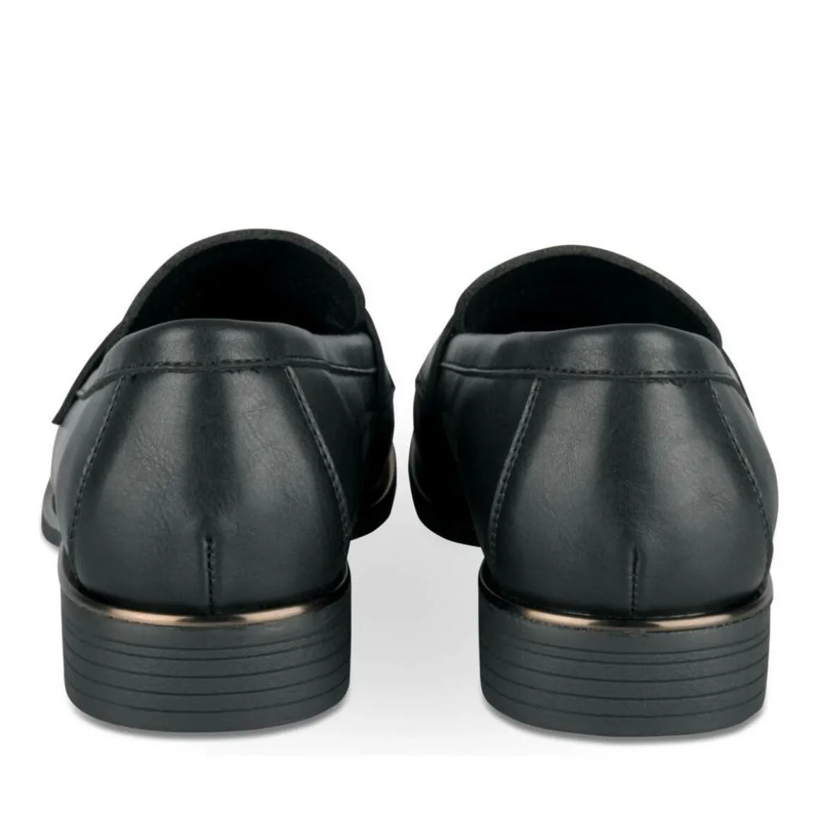 Mocassins ZWART