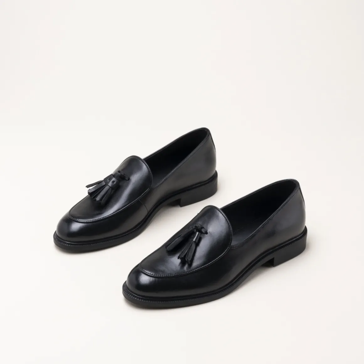 Mocassins ZWART