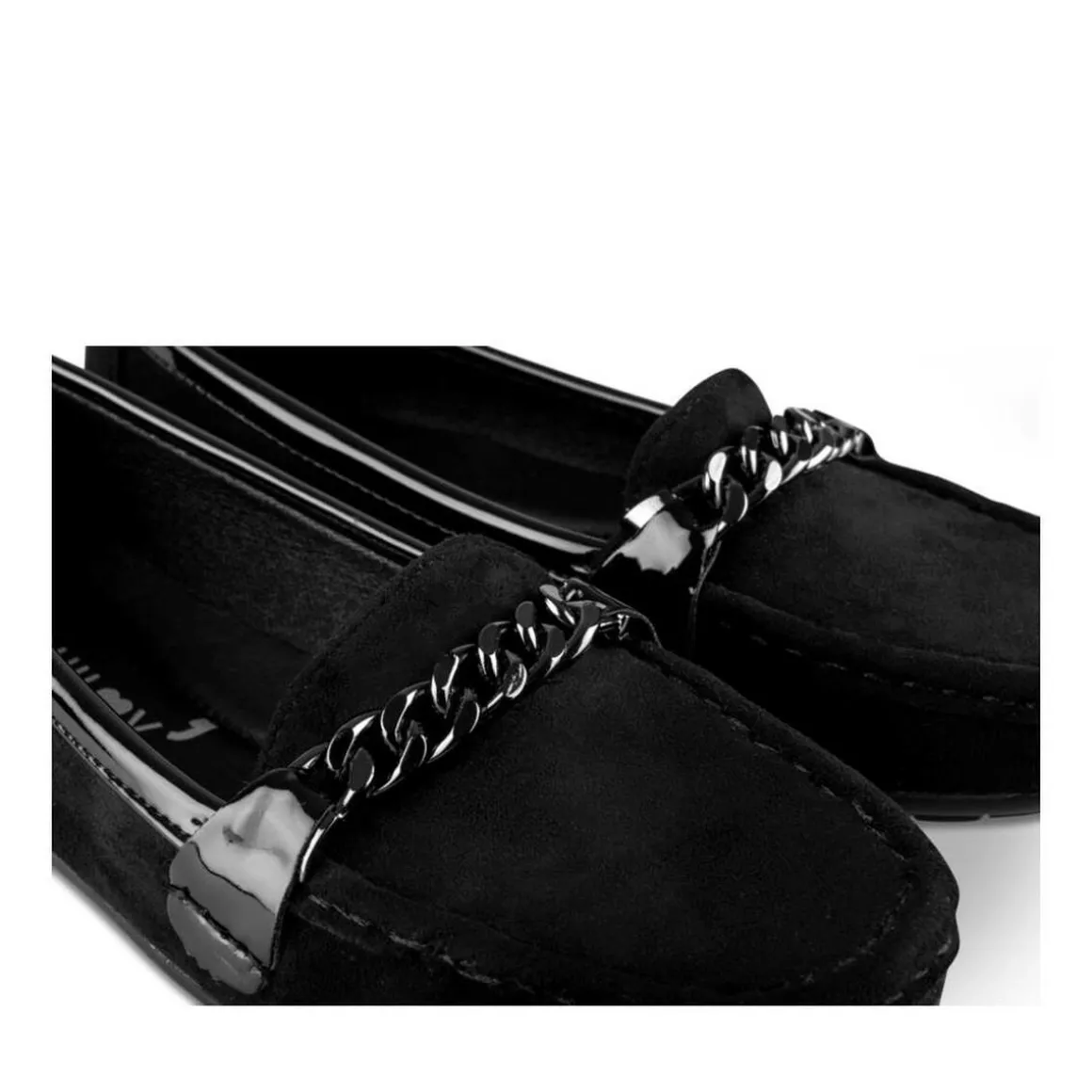 Mocassins ZWART