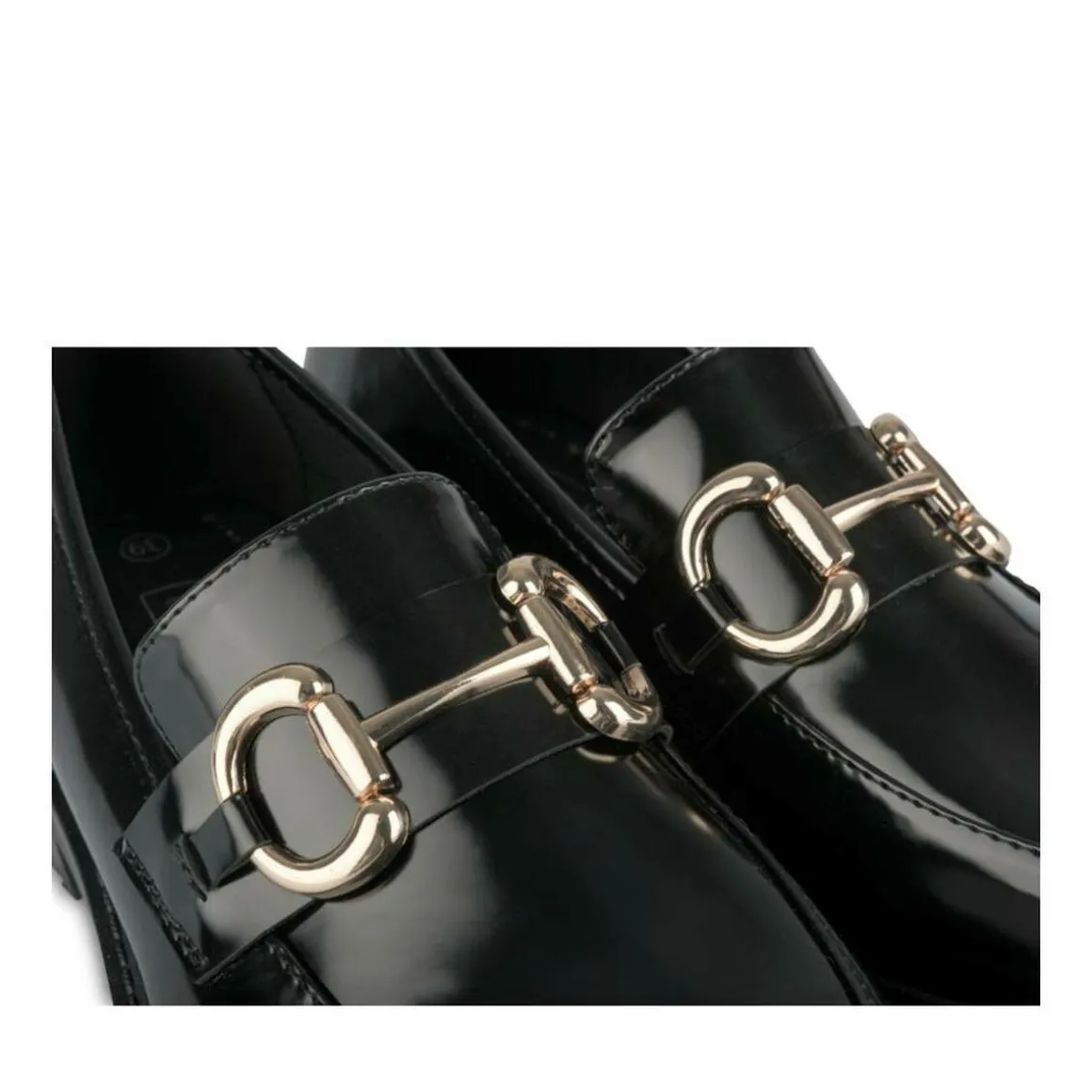 Mocassins ZWART