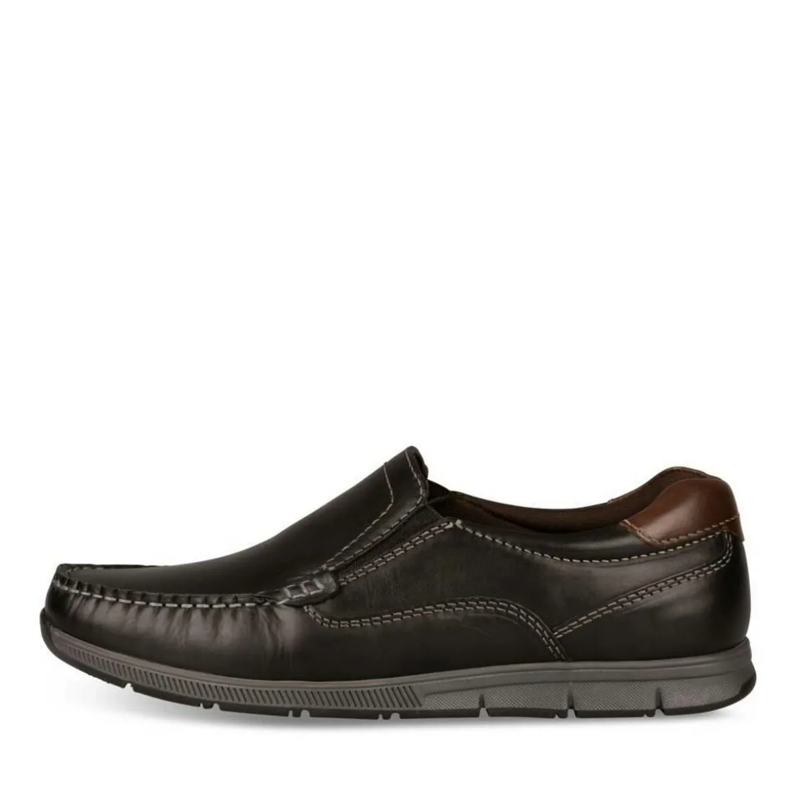 Mocassins ZWART