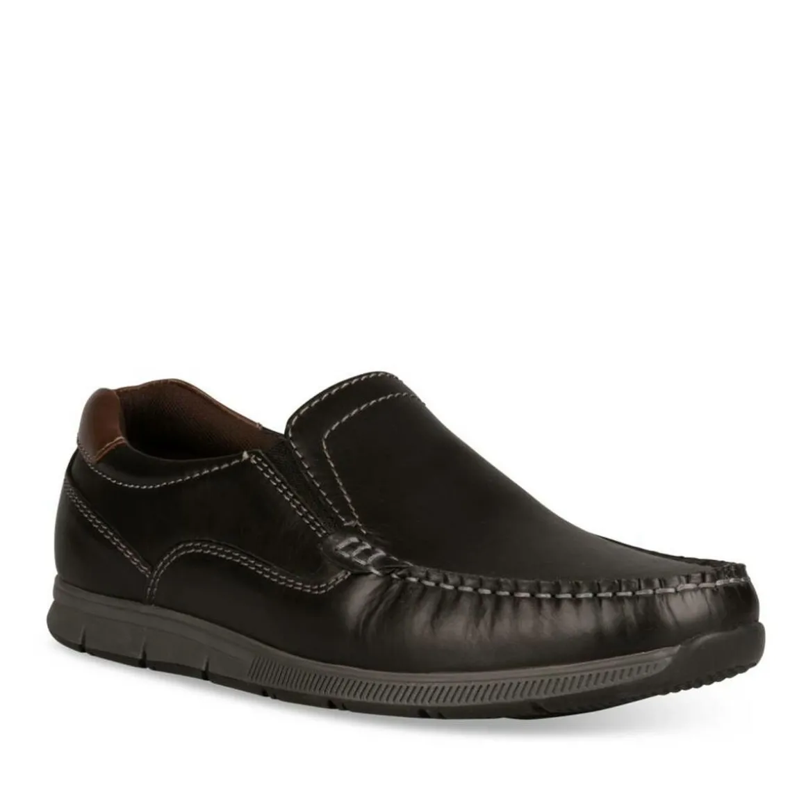 Mocassins ZWART