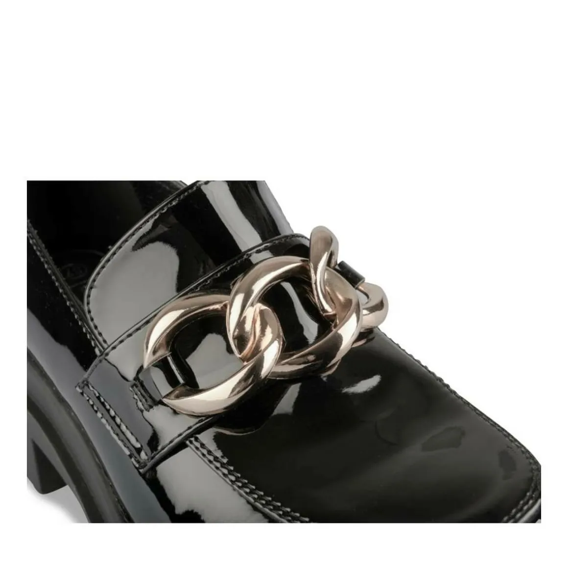Mocassins ZWART