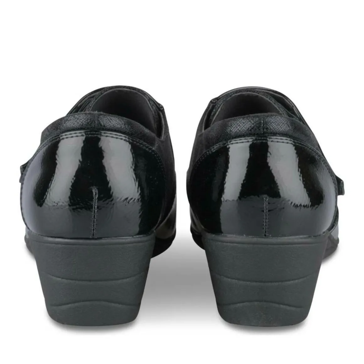 Mocassins ZWART EVITA