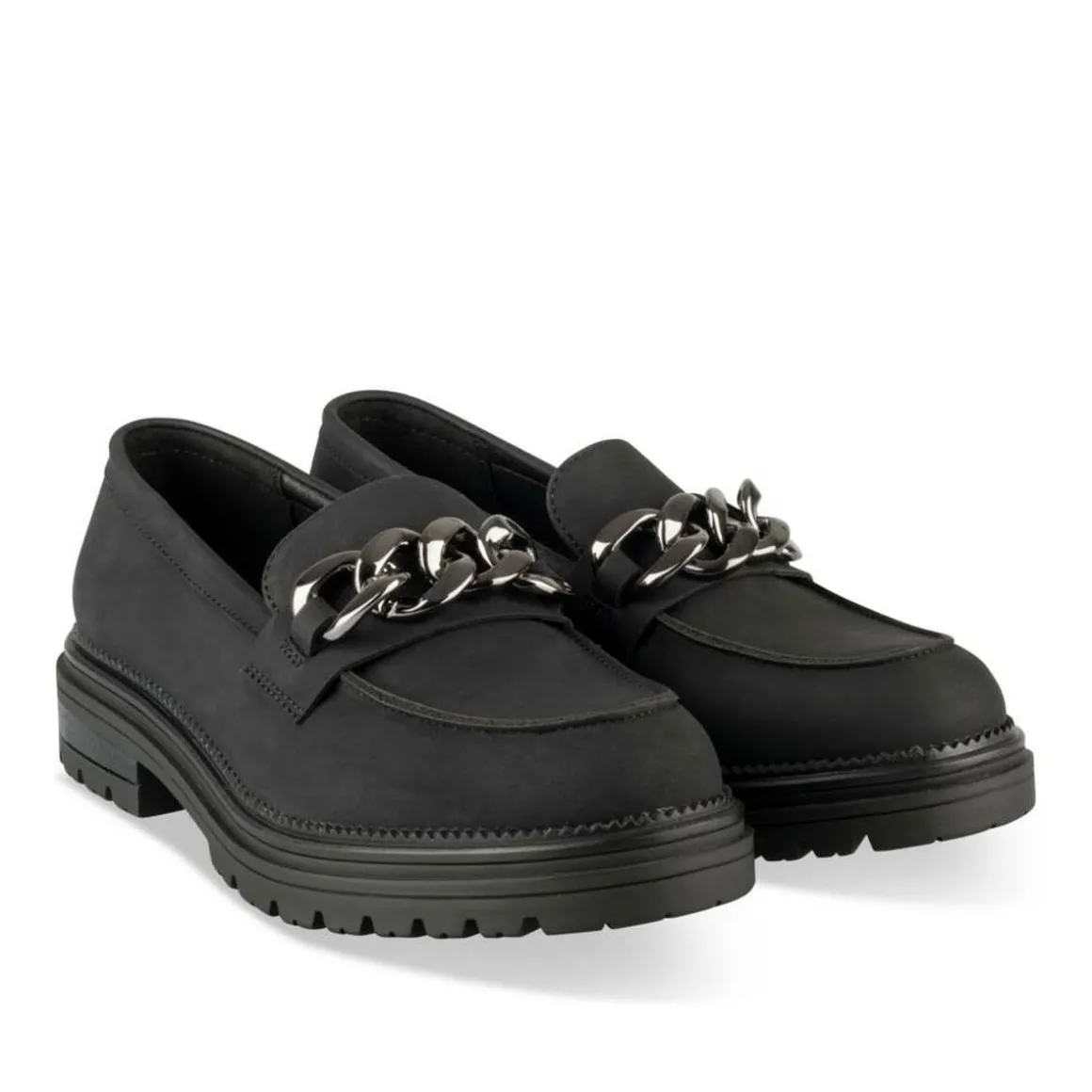 Mocassins ZWART LOVELY SKULL
