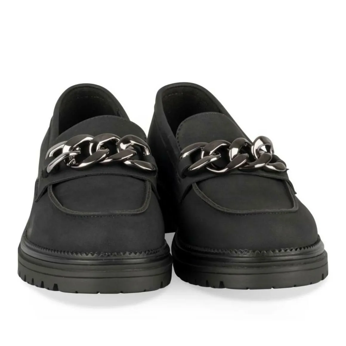 Mocassins ZWART LOVELY SKULL