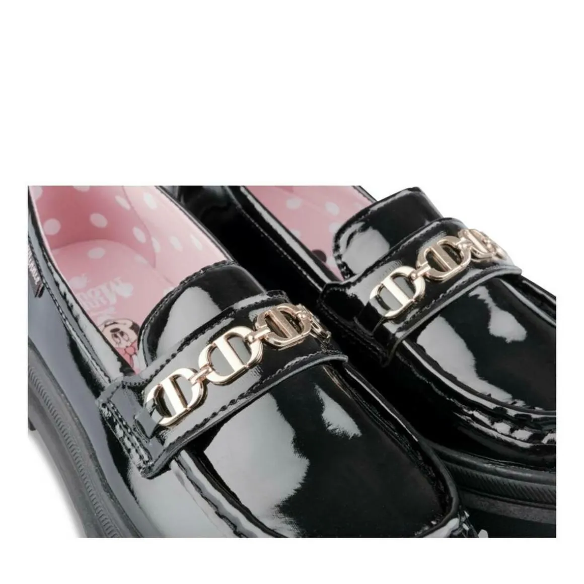 Mocassins ZWART MINNIE