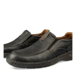 Mocassins ZWART NEOSOFT HOMME LEER