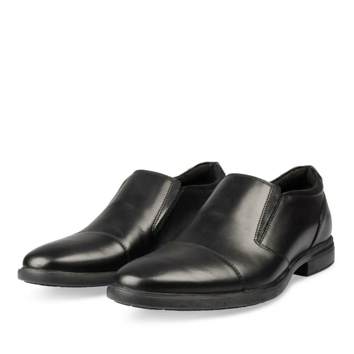 Mocassins ZWART NEOSOFT HOMME LEER