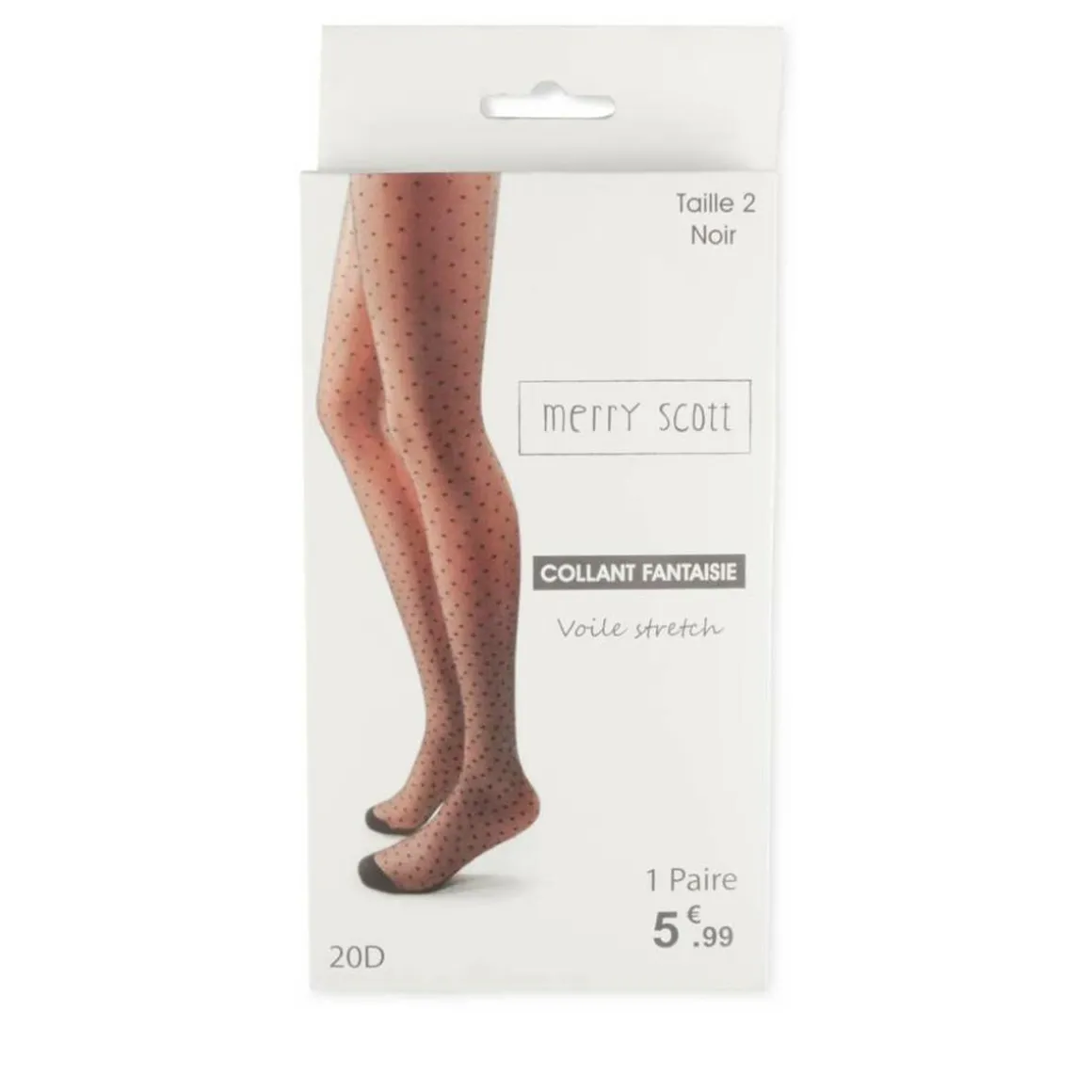 Mooie zwarte panty MERRY SCOTT