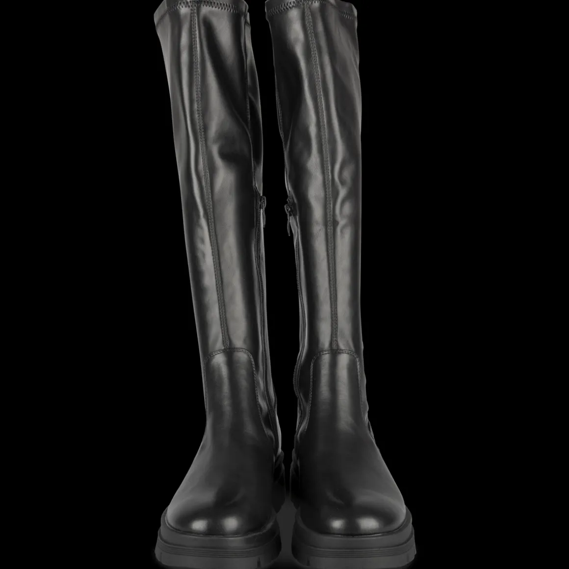 Overknees ZWART MERRY SCOTT