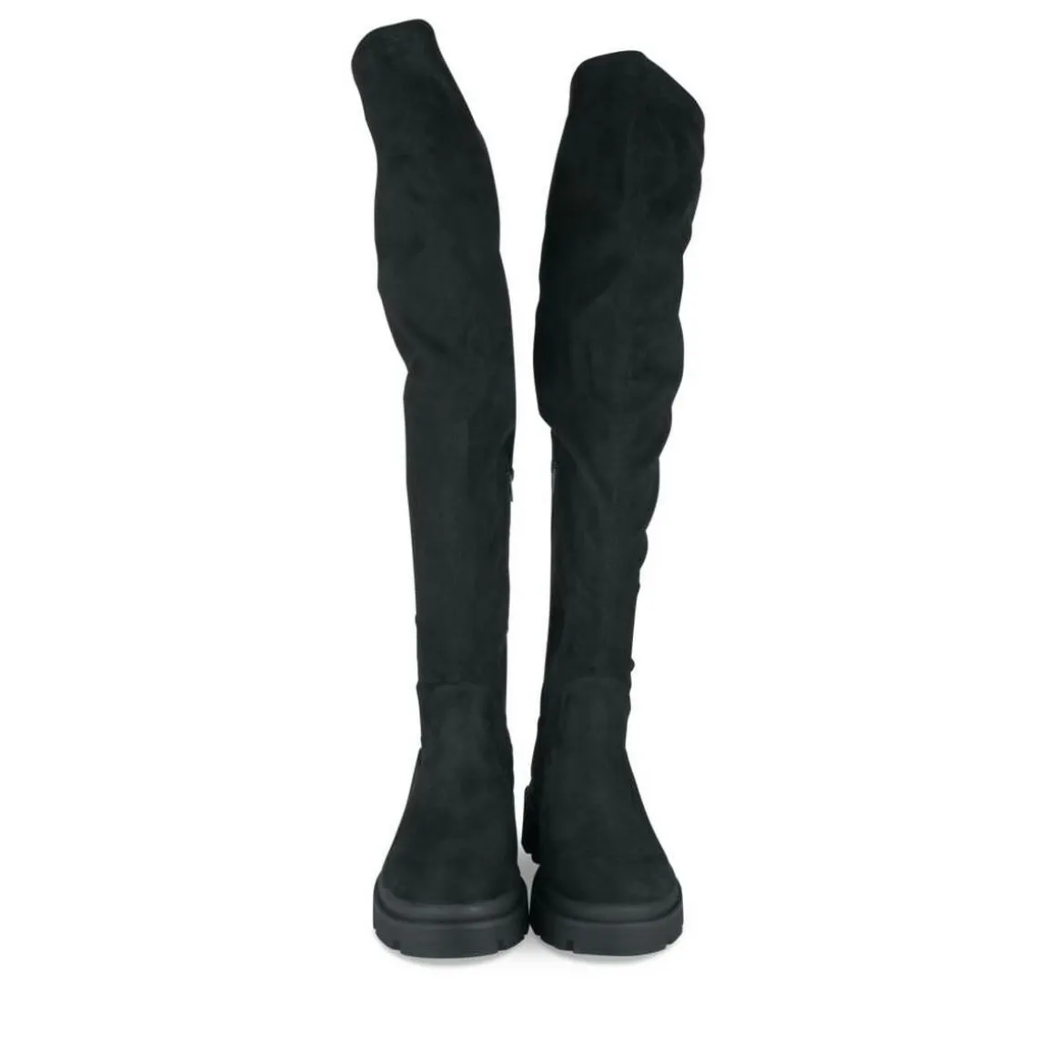 Overknees ZWART MERRY SCOTT