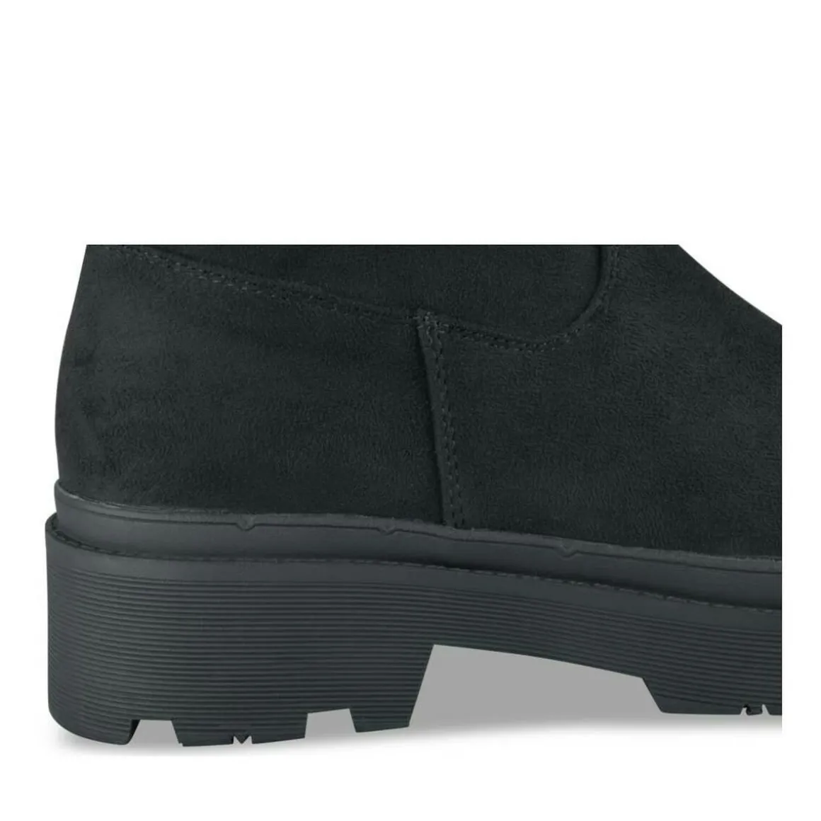 Overknees ZWART MERRY SCOTT