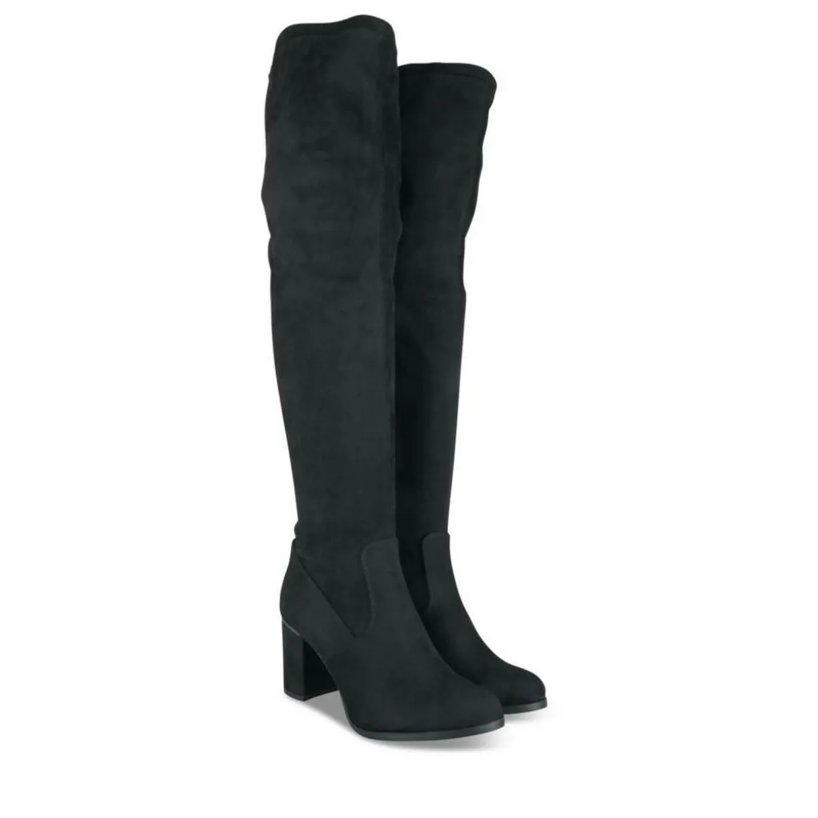 Overknees ZWART MyB