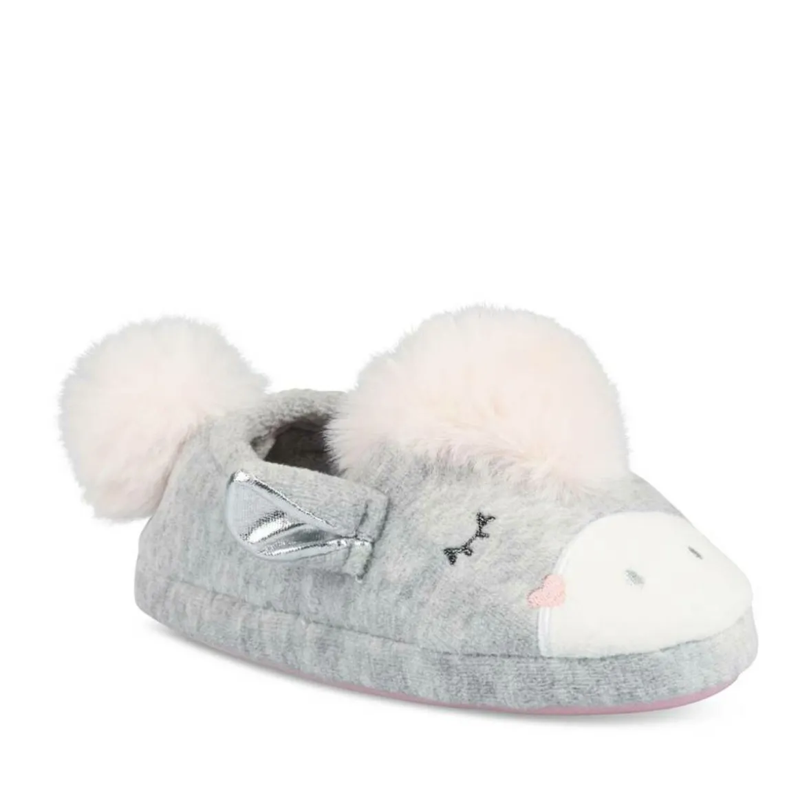 Pantoffels eenhoorn GRIJS NINI & GIRLS