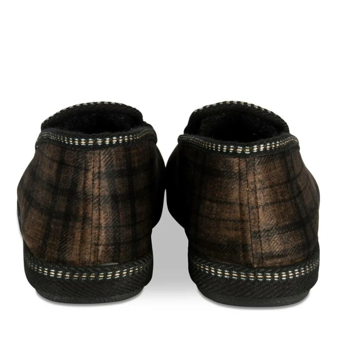 Pantoffels KASTANJEBRUIN