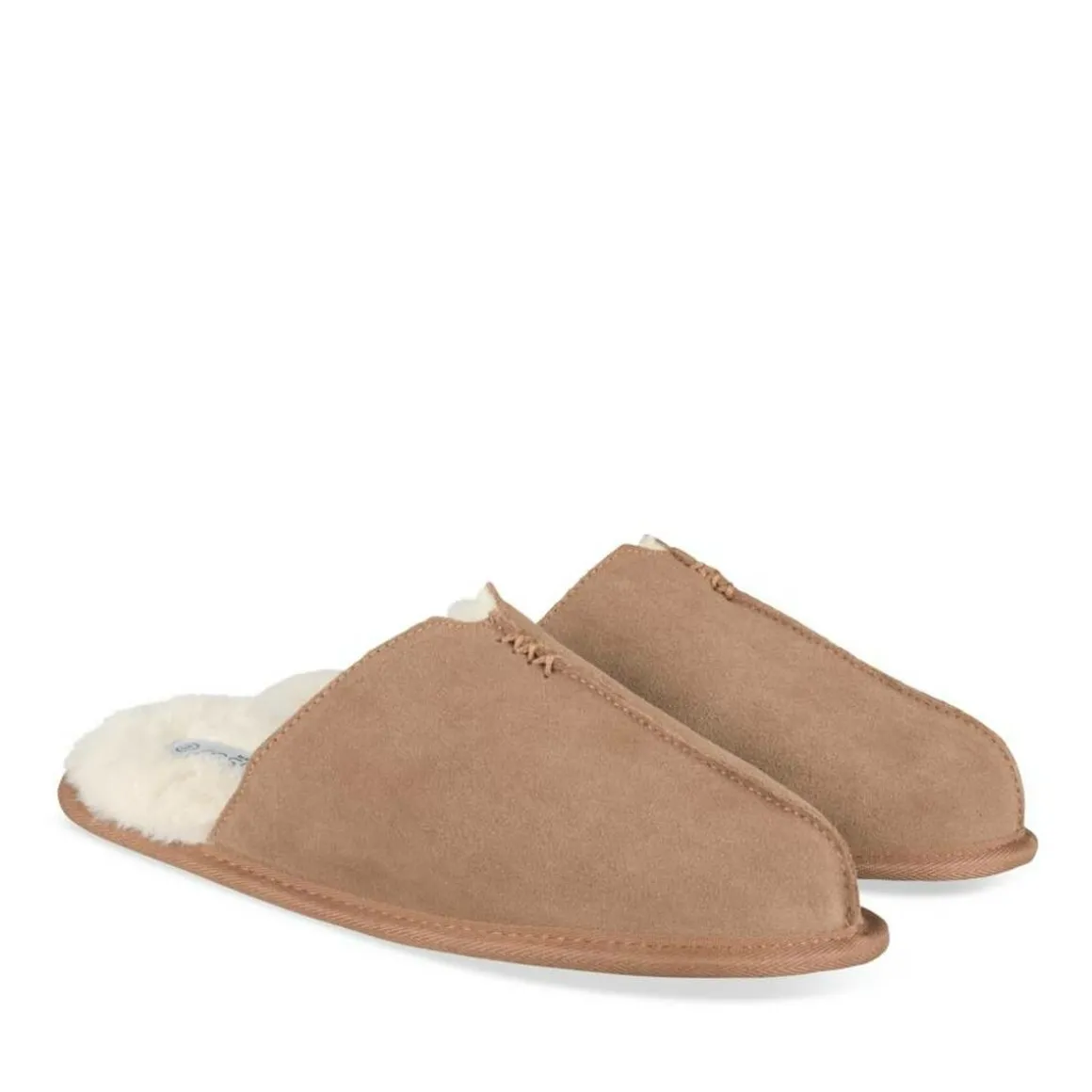 Pantoffels KASTANJEBRUIN
