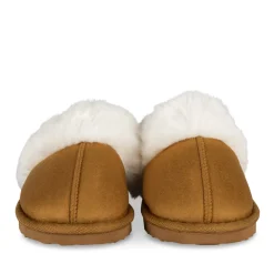 Pantoffels KASTANJEBRUIN