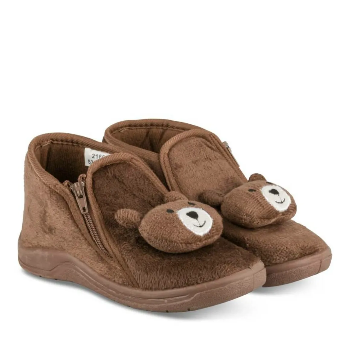 Pantoffels KASTANJEBRUIN