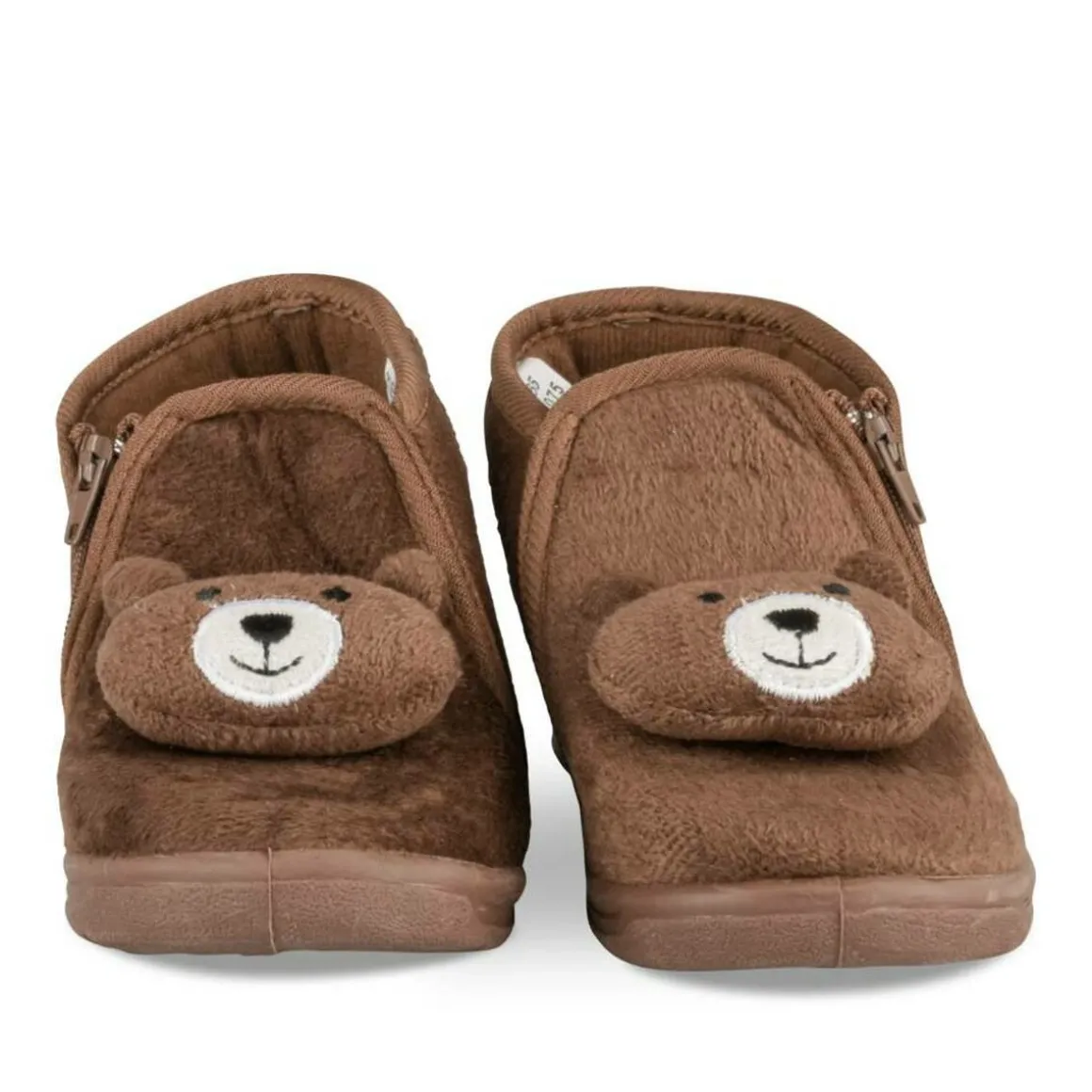 Pantoffels KASTANJEBRUIN
