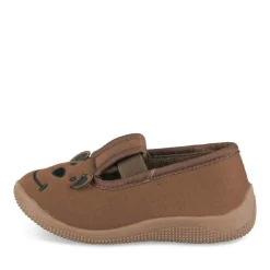 Pantoffels KASTANJEBRUIN