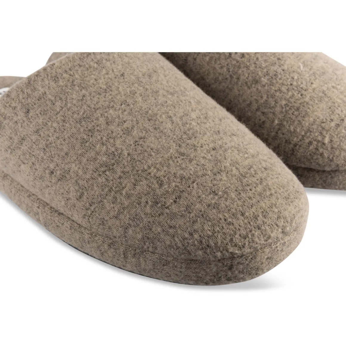 Pantoffels KASTANJEBRUIN