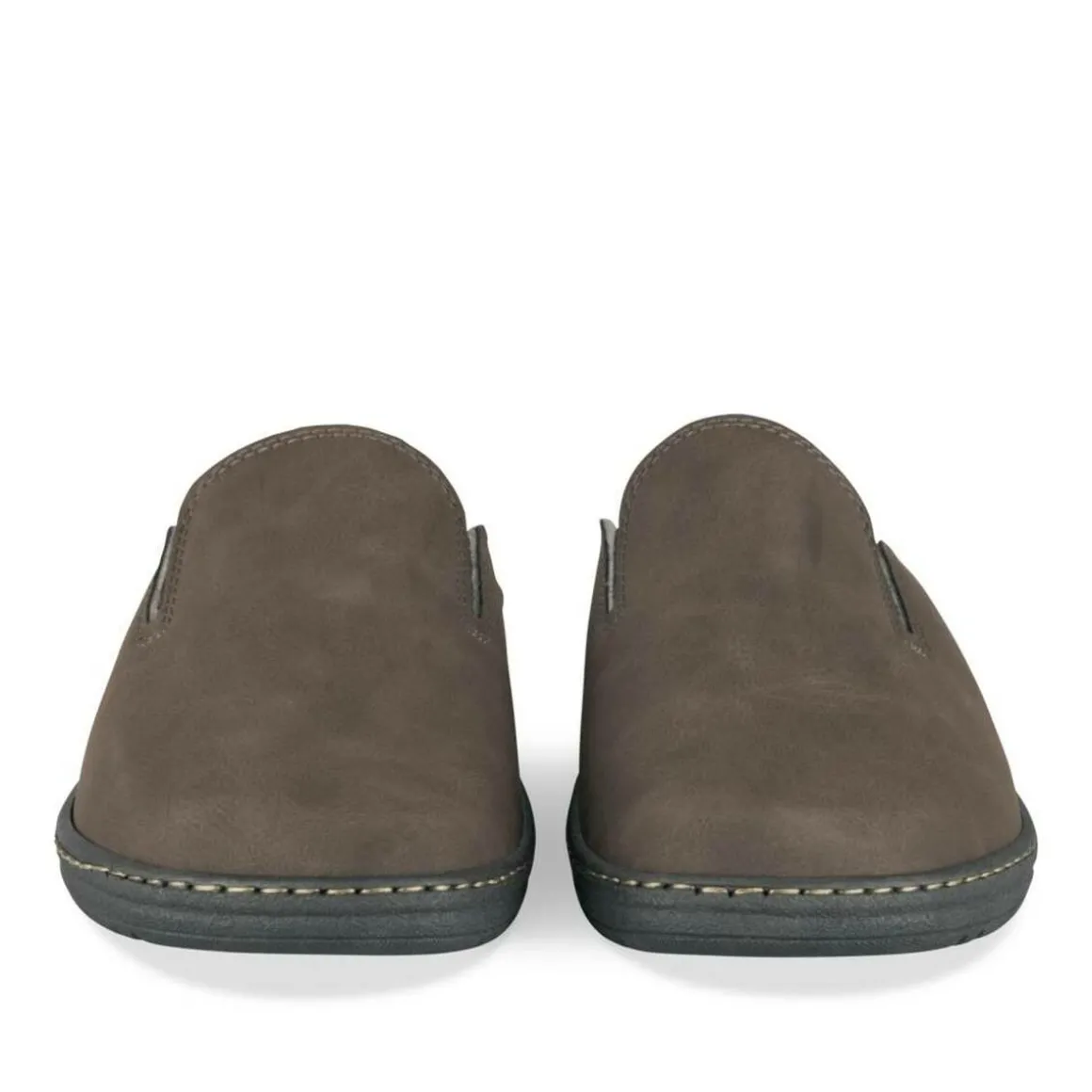 Pantoffels KASTANJEBRUIN