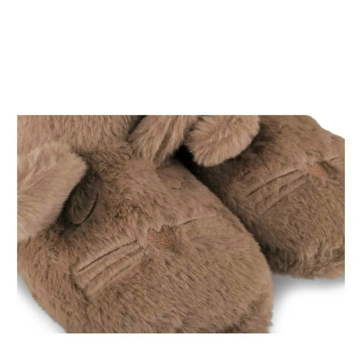 Pantoffels KASTANJEBRUIN