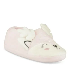 Pantoffels rendier ROZE LOVELY SKULL