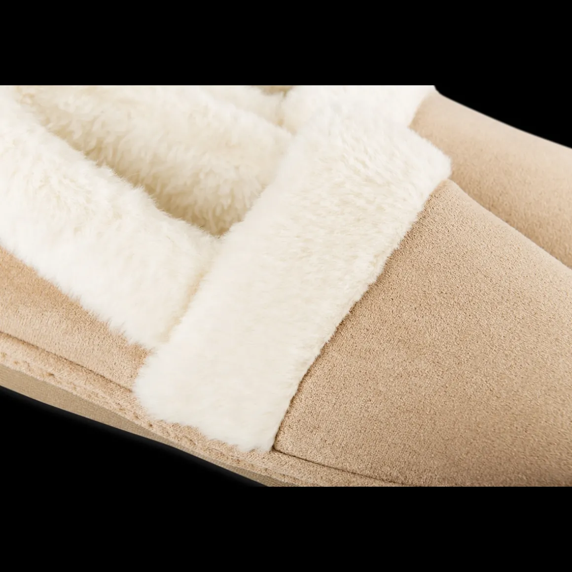 Pantoffels TAUPE