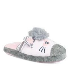 Pantoffels zebra GRIJS LOVELY SKULL