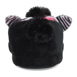 Pantoffels zebra ZWART LOVELY SKULL