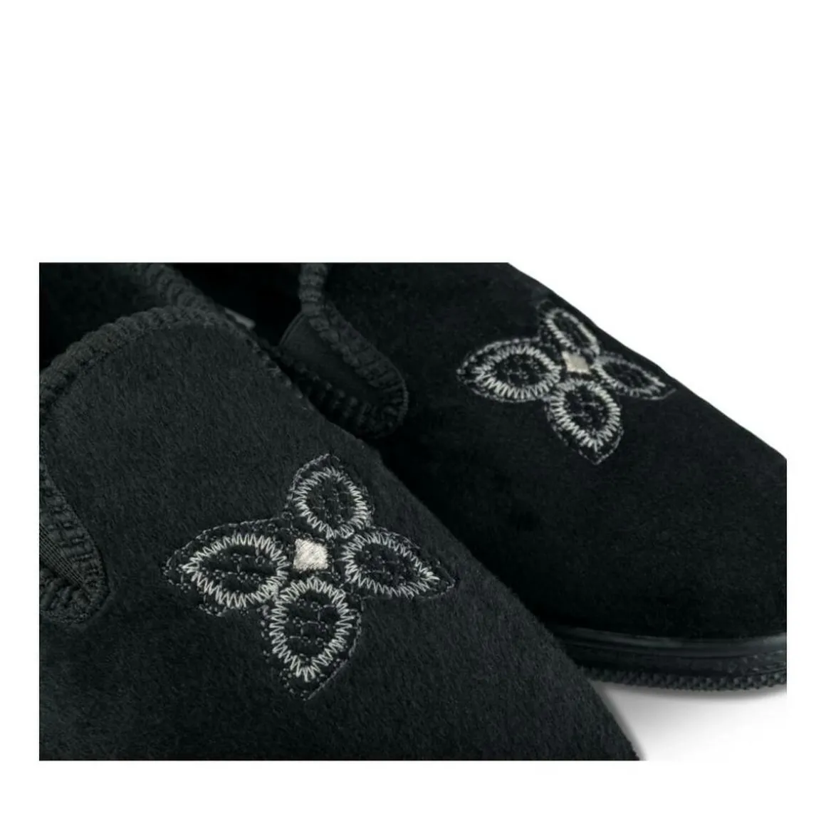 Pantoffels ZWART
