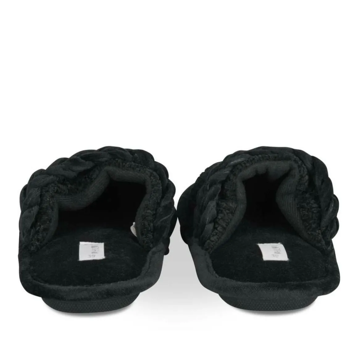 Pantoffels ZWART