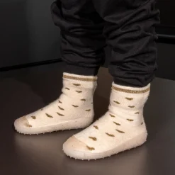Pantoffelsokken BEIGE