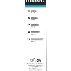 Platte veters 90 cm wit CHAUSSEA