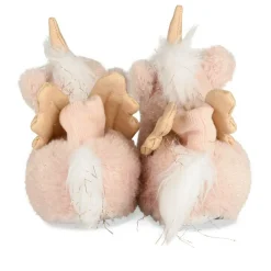 Pluche pantoffels eenhoorn ROZE NINI & GIRLS