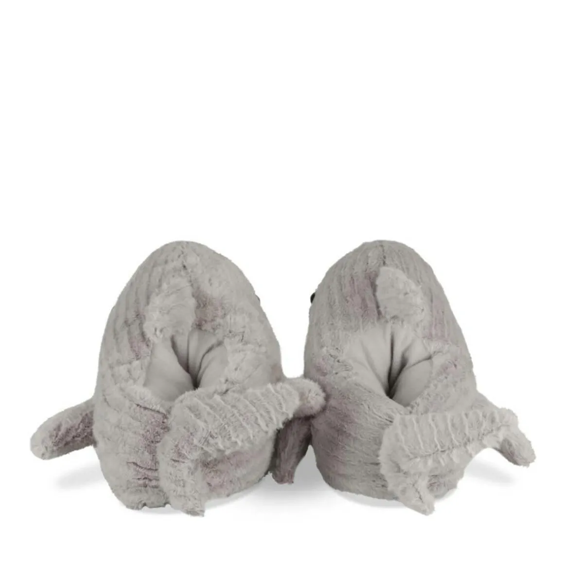 Pluche pantoffels haai GRIJS TAMS