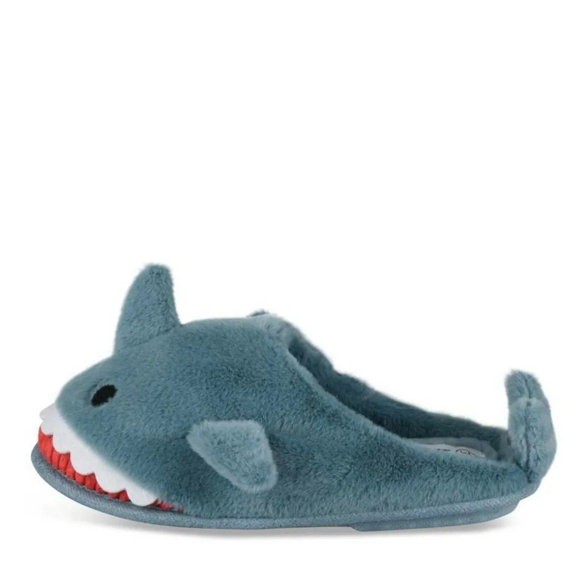 Pluche pantoffels haai NAVY TAMS